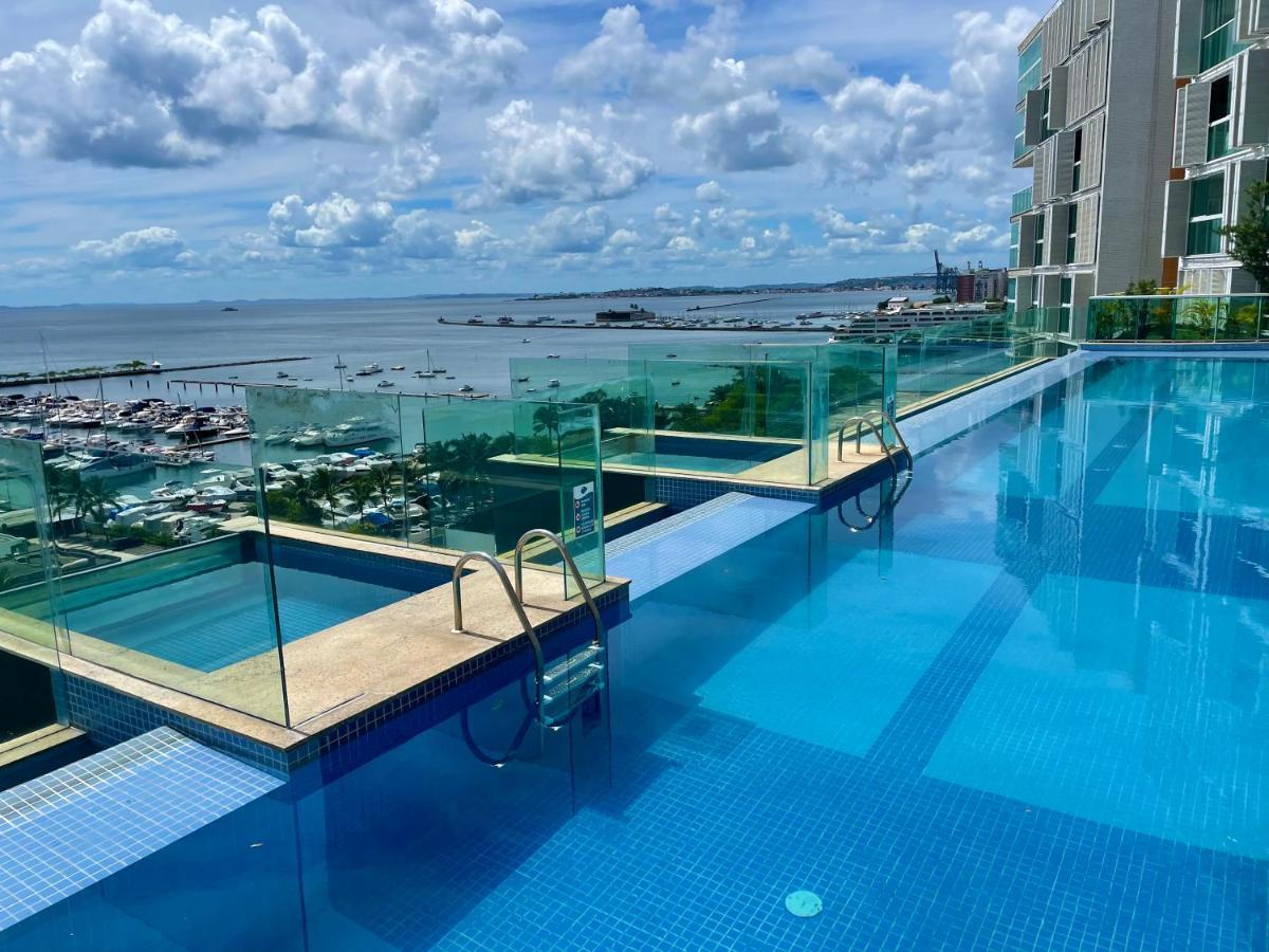 Апартаменти Cloc Marina Vista Mar P/ A Baia De Todos Os Santos Салвадор Екстер'єр фото
