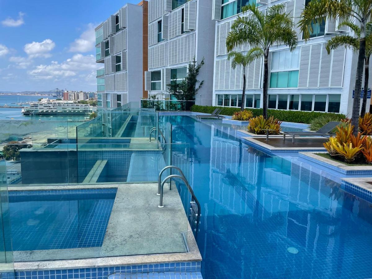 Апартаменти Cloc Marina Vista Mar P/ A Baia De Todos Os Santos Салвадор Екстер'єр фото