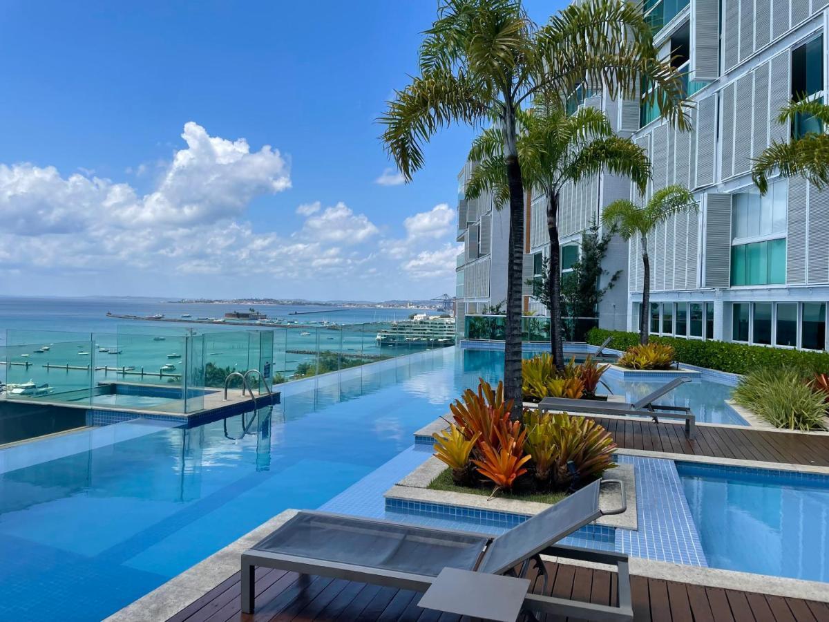 Апартаменти Cloc Marina Vista Mar P/ A Baia De Todos Os Santos Салвадор Екстер'єр фото