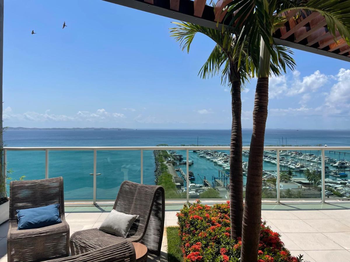 Апартаменти Cloc Marina Vista Mar P/ A Baia De Todos Os Santos Салвадор Екстер'єр фото