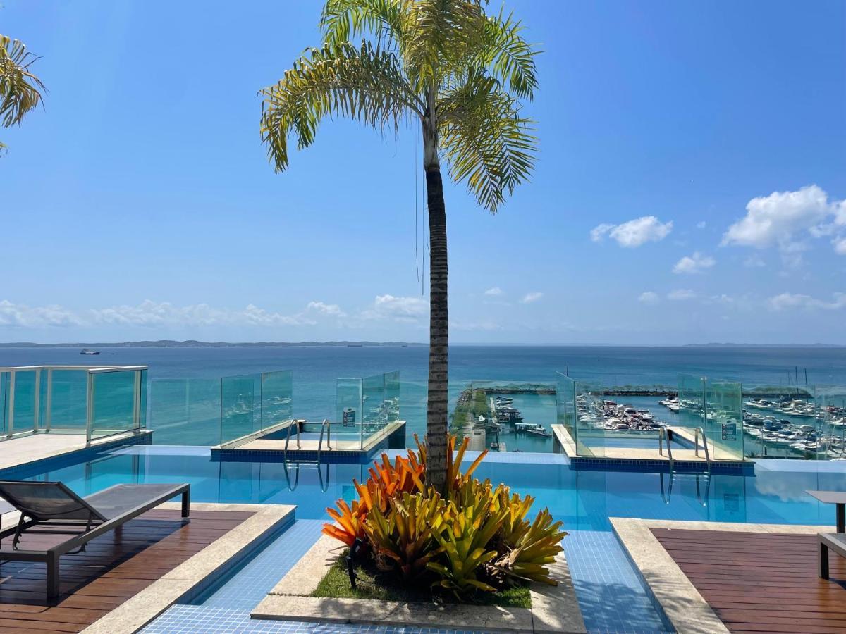 Апартаменти Cloc Marina Vista Mar P/ A Baia De Todos Os Santos Салвадор Екстер'єр фото