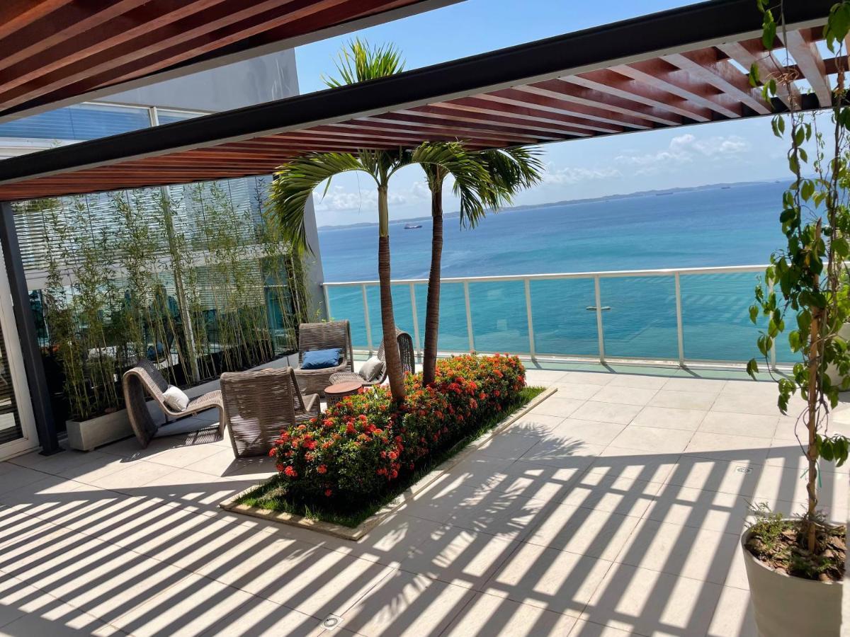 Апартаменти Cloc Marina Vista Mar P/ A Baia De Todos Os Santos Салвадор Екстер'єр фото