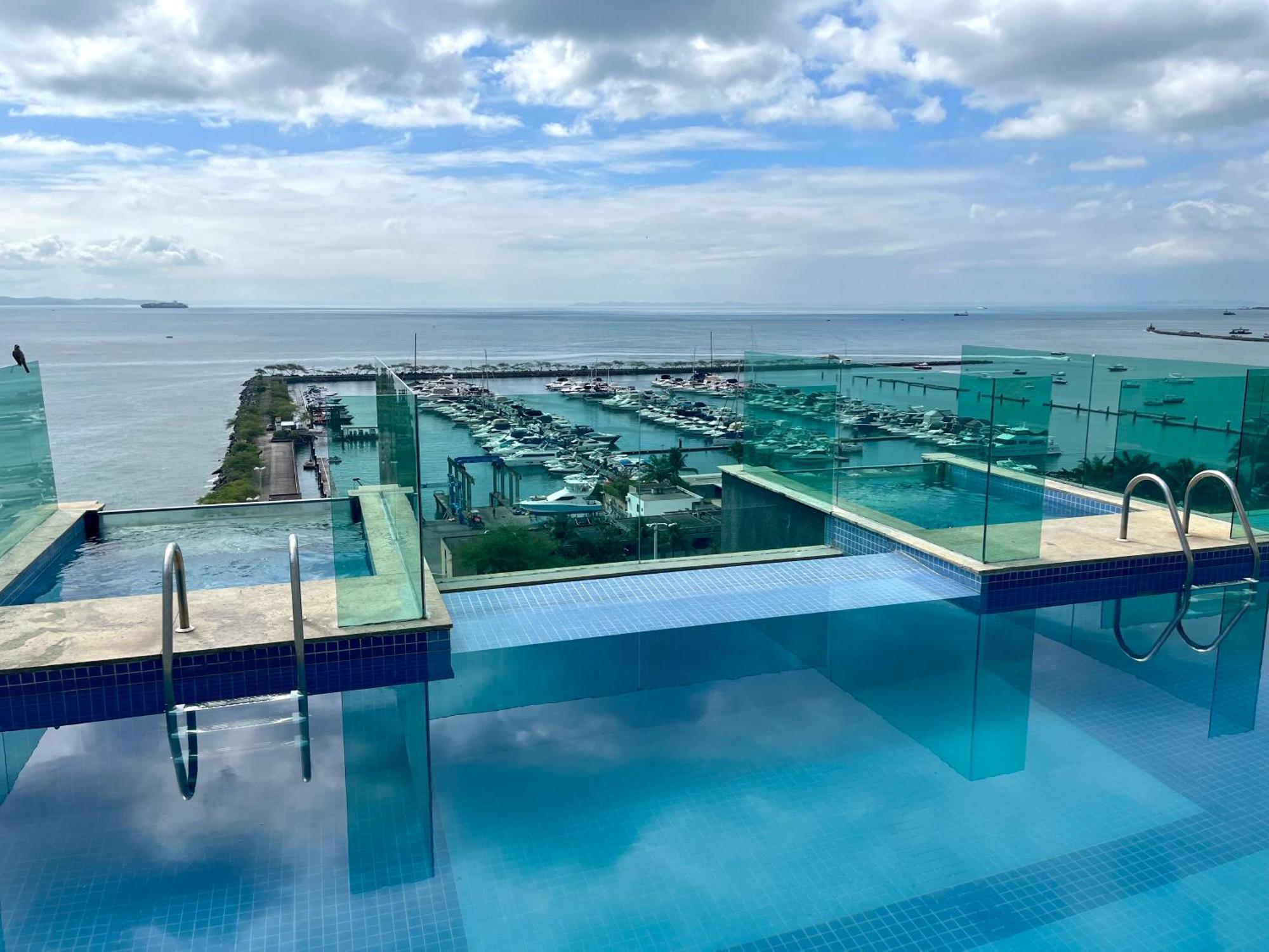 Апартаменти Cloc Marina Vista Mar P/ A Baia De Todos Os Santos Салвадор Екстер'єр фото